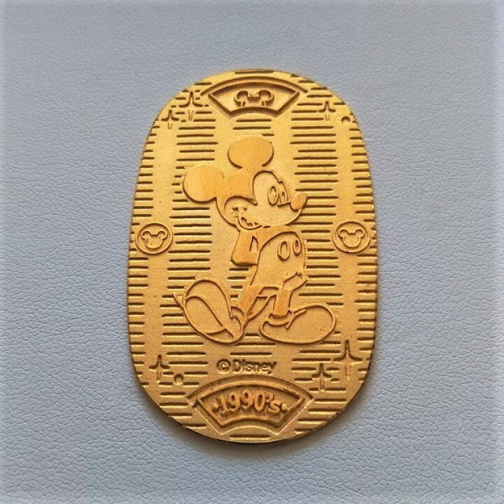 楽天市場 純金 小判 金貨 24金 ディズニー小判 ｇ 1990年 箱付き 送料無料 Disney Mickey Mouse 金貨 と銀貨 純金アクセの Space