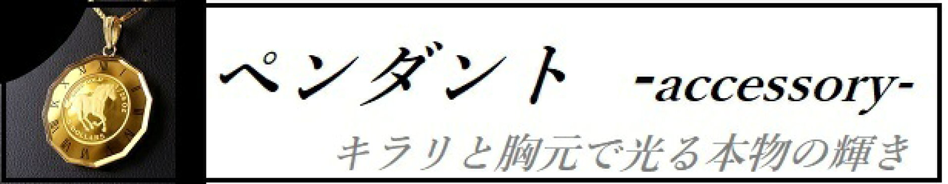 純金 ペンダント K18 枠（18金）