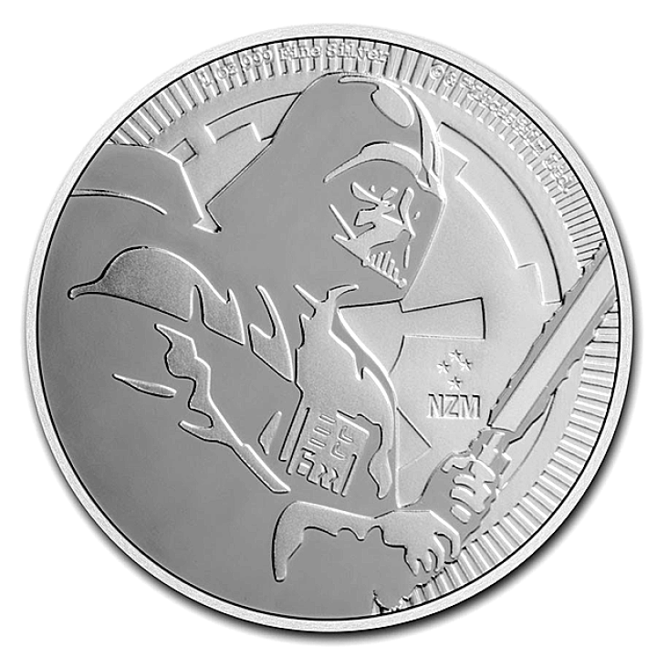 スターウォーズダースベイダー銀貨９９．９％純銀 スター・ウォーズ ダース・ベイダー銀貨 1オンス 2022年製 純銀
