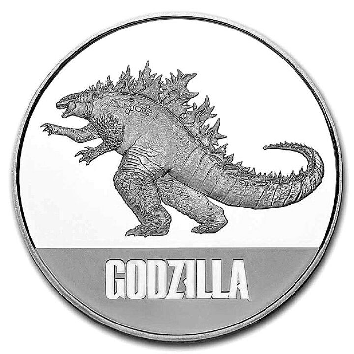 楽天市場】銀貨 純銀 ※ポスト投函※【新品】『「ゴジラvsコング」ゴジラ 