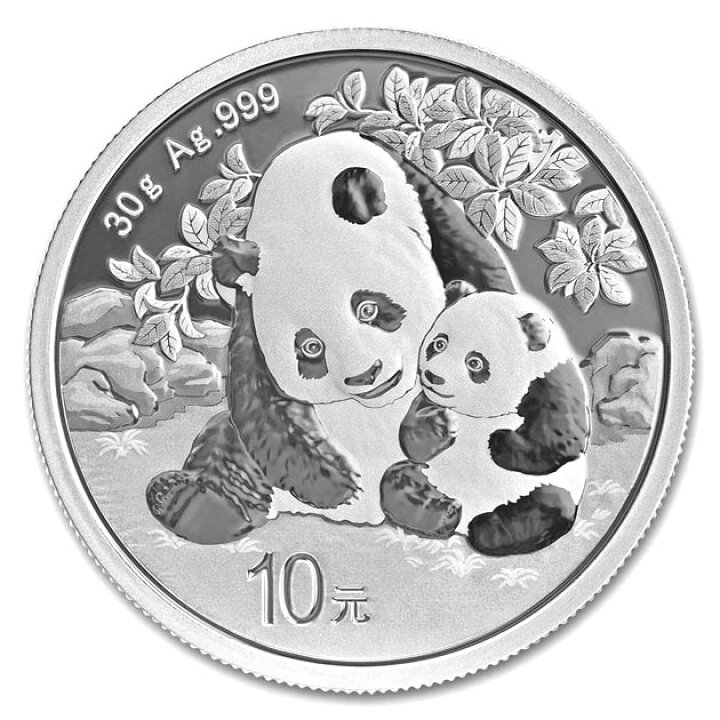 楽天市場】☆2024年☆【新品】※ポスト投函※『パンダ銀貨 30g 2024年製 