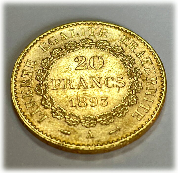 楽天市場】【アンティーク】『フランス ラッキーエンジェル金貨 20  