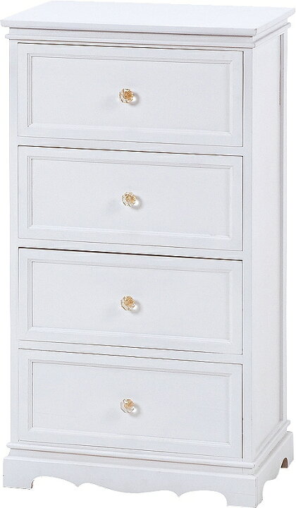 楽天市場】送料無料 チェスト（ホワイト） MCH-6590WH 収納 収納家具 