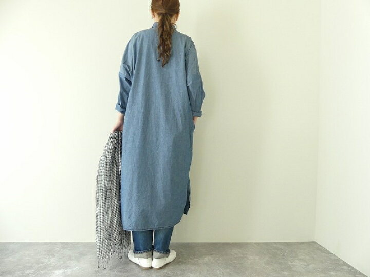 楽天市場 Homspun ホームスパン ライトオンスシャンブレーbigシャツワンピース 221 1613 ｓｐａｃｅ ｍｏｏ Web