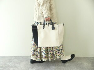 TAMPICO(�^���s�R) SMALL MININ BEACH BAG cotton C-TRICOLOUR(TP01SS962)