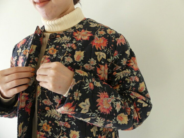 楽天市場】SOIL(ソイル) 60sキャンブリックフラワープリントノーカラー  