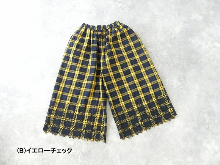 楽天市場】ichi(イチ) スカラップエンブロイダリーパンツ(240525  