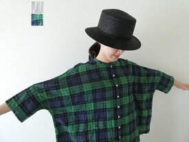 NATURAL LAUNDRY(ナチュラルランドリー) 先染めシャーリンググランドスケープシャツ(7252T012)
