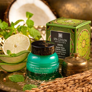 【公式】アロエベラ レモン ミント クラックド ヒール リリーフ バーム 25g かかとケア フットケア かかと 潤い 保湿 しっとり 乾燥 アロマ ギフト 女性 男性 プレゼント 誕生日 華やか いい香