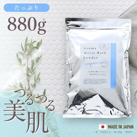 【温活 冷え対策】 入浴剤 温泉 美容液 高級 コラーゲン たっぷり 880g 毎日贅沢 スキンケア / アロマ モイスト バスパウダー 無香料 大容量 / 保湿 敏感肌・肌荒れ対策にも 乾燥 スキンケア うるおい肌 温泉の素 コスメ 【 子供 も安心 浴用化粧品 認証】