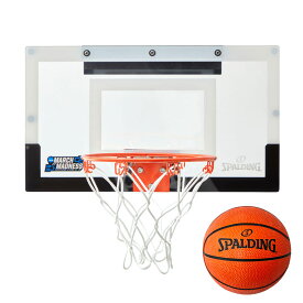 【公式】スラムジャム NCAA E561034T SPALDING スポルディング 公式 バスケットボール バスケ ミニゴール 家庭用 子供 ジュニア 遊び アクセサリー 小物