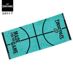 スポルディング(SPALDING)公式 バスケットボール ジャカードタオル ボールモチーフ SAT211290