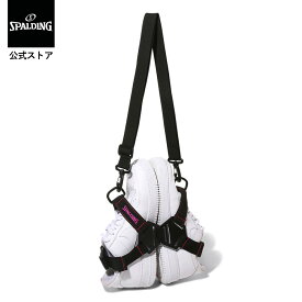 【公式】シューズハーネス ブラック×マゼンタ 50-021MG SPALDING スポルディング 公式 バスケットボール バスケ バッグ 靴 メンズ レディース 男性 女性 ピンク おしゃれ シンプル