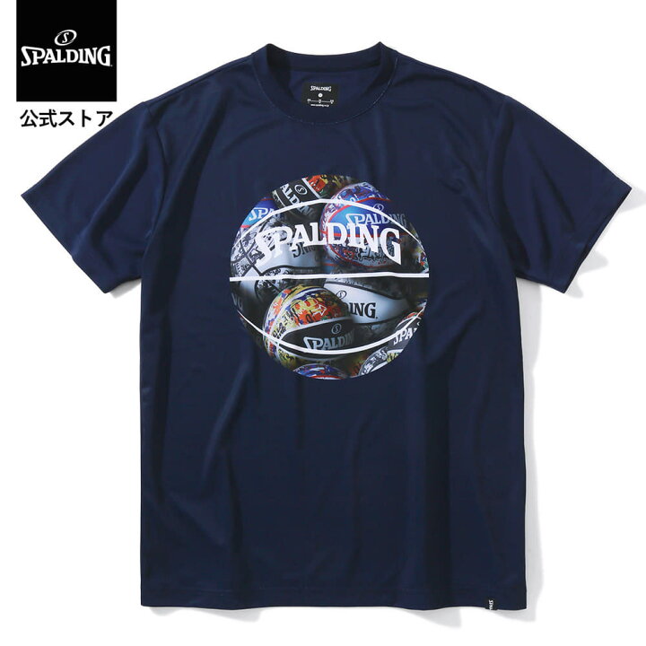 楽天市場】【公式】Tシャツ ボールプリント SMT23014 SPALDING