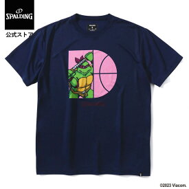 【公式】Tシャツ タートルズ ゲーミング キャラクターズ SMT23025T SPALDING スポルディング 公式 バスケットボール バスケ ウェア 練習着 半袖 Tシャツ シャツ メンズ レディース 男性 女性 ユニセックス 男女兼用