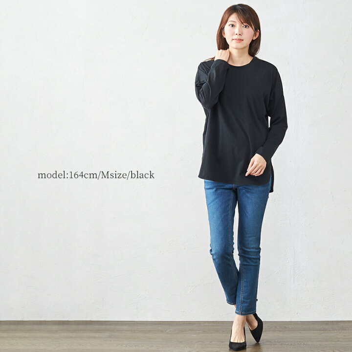 楽天市場】オーガニックコットン カットソー 日本製 綿 綿100 Tシャツ 