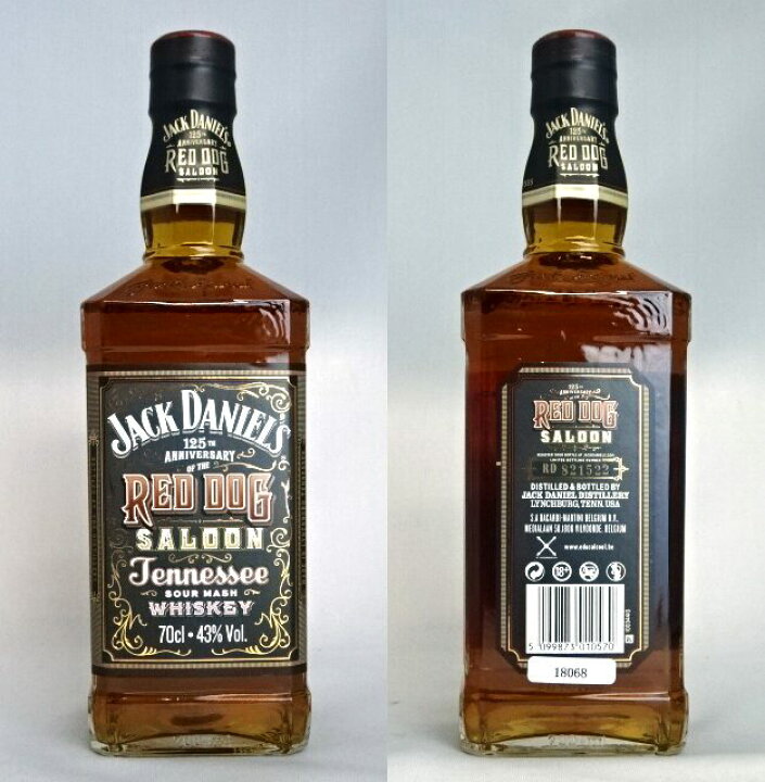 楽天市場】ジャックダニエル レッドドッグ サルーン 700ml 43度 箱付 