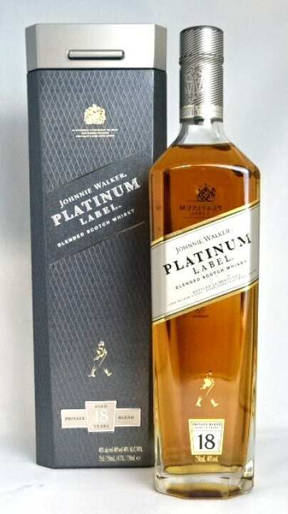 楽天市場】ジョニーウォーカー プラチナラベル 18年 750ml 40度 