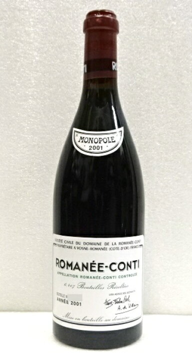 楽天市場】□正規品□DRC ロマネ・コンティ 2001年 750ml DRC Romanee  