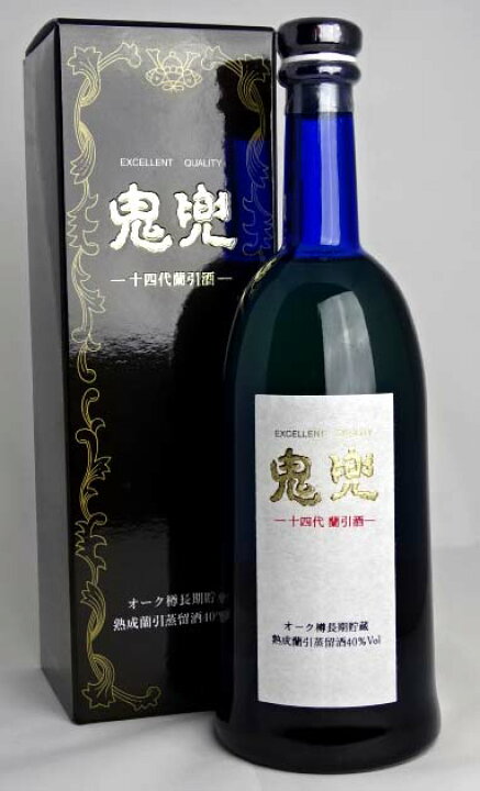 楽天市場】東京都在住限定 十四代 蘭引酒 鬼兜 720ml 40度 高木酒造 