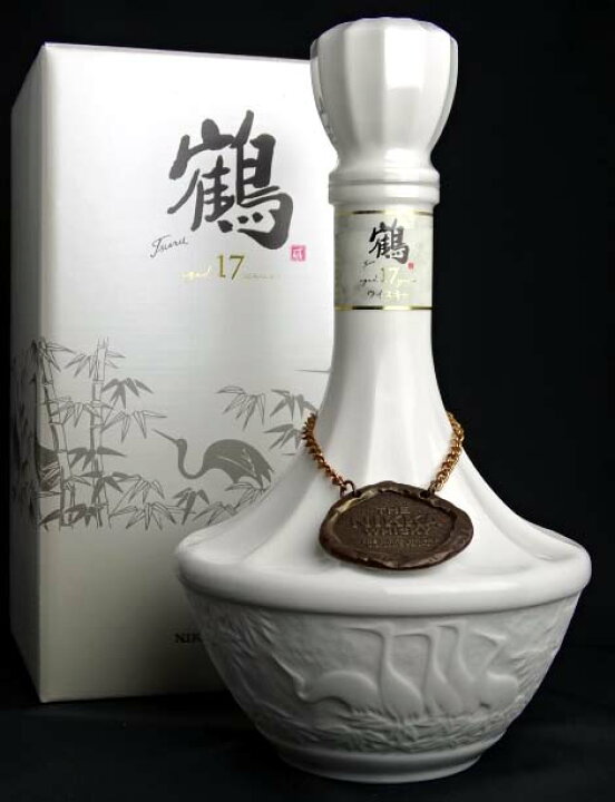 楽天市場】【東京都在住限定】終売品 ニッカ 鶴 17年 陶器ボトル 700ml  