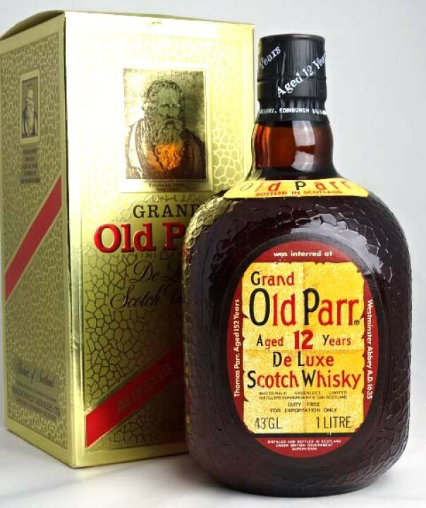 楽天市場】【旧ラベル】 オールドパー 12年 1000ml 43度 ウイスキー 