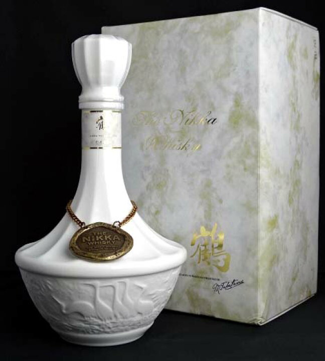 楽天市場】【東京都在住限定】終売品 ニッカウイスキー 鶴 陶器ボトル  