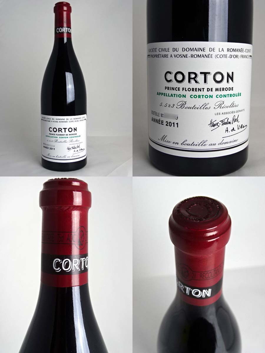 【正規品】DRC コルトン [2011] 750ml Corton/DRC Romanee-Conti ドメーヌ・ド・ラ・ロマネ・コンティ フランス  ブルゴーニュ 赤ワイン A00189 | VIOLET