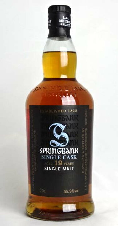 楽天市場】スプリングバンク 19年 1995 for Whisky Live2015 700ml 55 