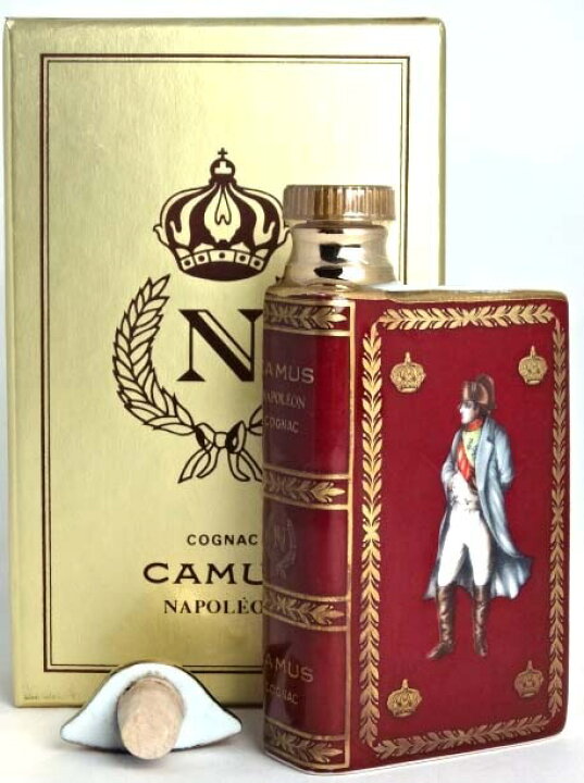 楽天市場】カミュ ブック ナポレオン ミニボトル レッド 50ml 40度 箱 