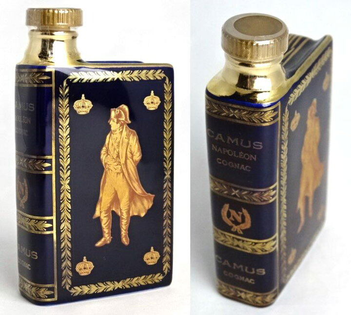 楽天市場】カミュ ブック ナポレオン ミニボトル ブルー 50ml 40度 箱 