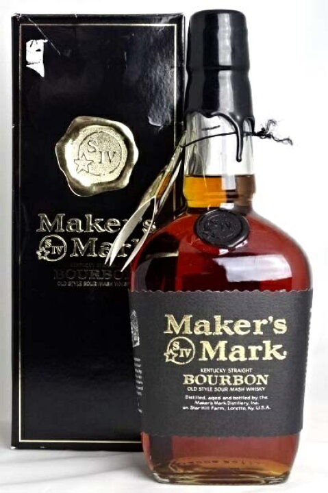 楽天市場】□終売品□ メーカーズマーク ブラックトップ 750ml 47.5度  