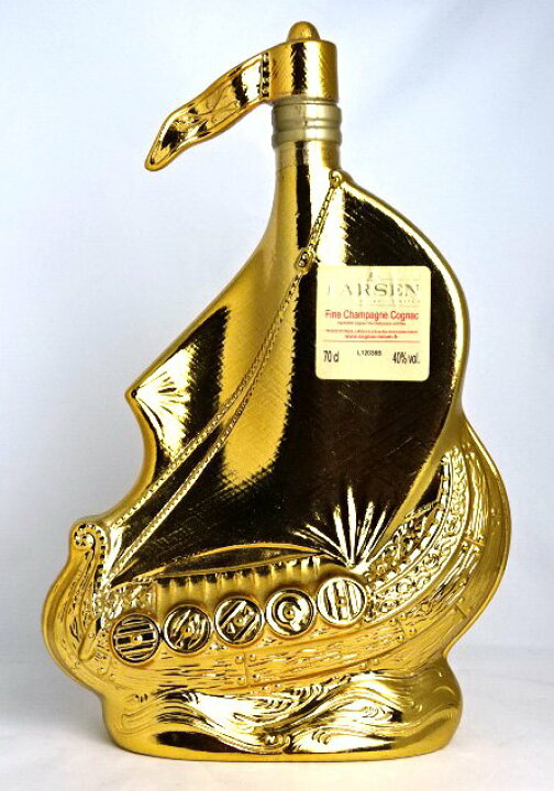 楽天市場】ラーセン ゴールデン スカルプチャー (ゴールド) 700ml 40度 