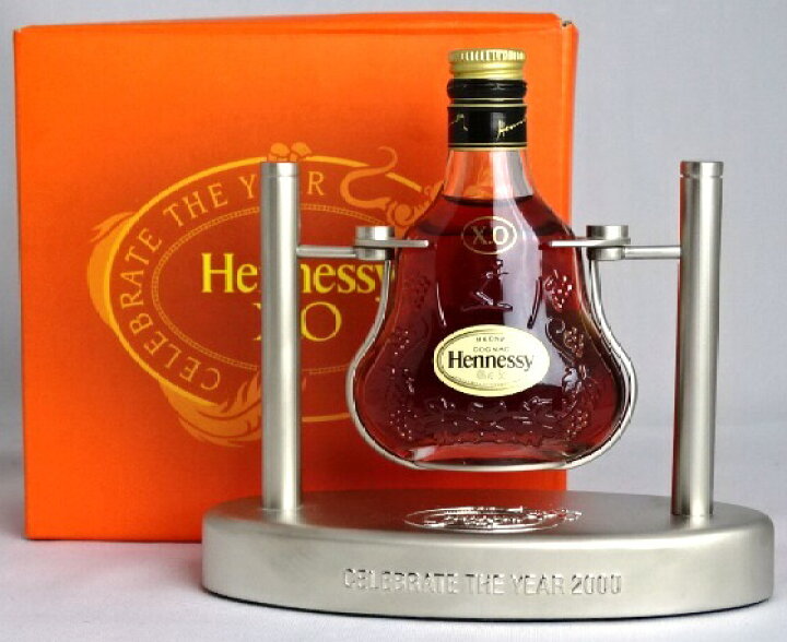 楽天市場】希少□正規品□ ヘネシー XO ミニボトル 2000年記念 50ml 40  
