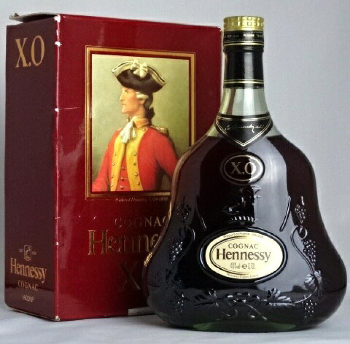 楽天市場】□旧ボトル□ ヘネシー XO グリーンボトル 金キャップ 700ml  