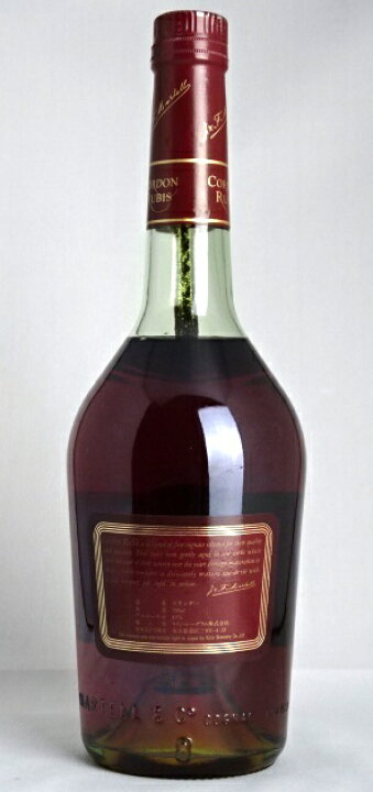 楽天市場】□終売品□ マーテル コルドンルビー 700ml 40度 MARTELL 