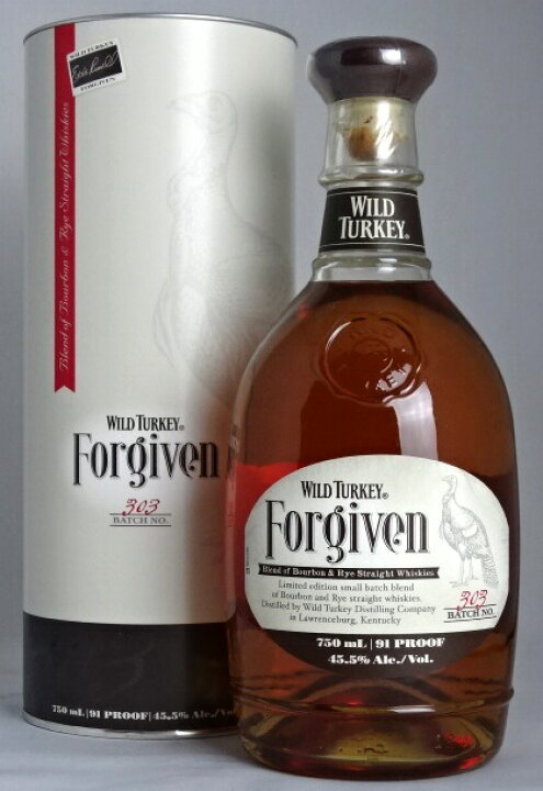 楽天市場】□正規品□ ワイルドターキー フォーギブン 750ml 45.5度 箱  
