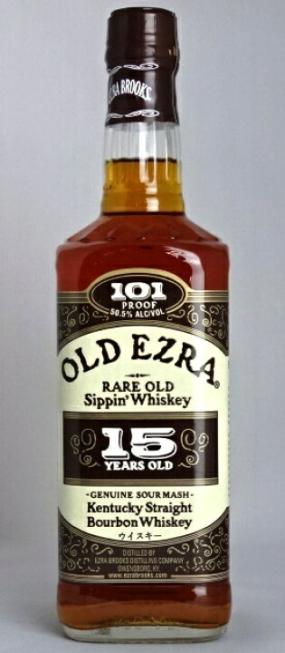 楽天市場】オールドエズラ 15年 750ml 50.5度 OLD EZRA 15 YEARS OLD  