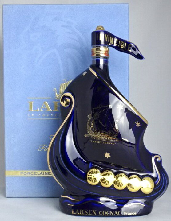 楽天市場】ラーセン ナイトブルー シップ 700ml 40度 箱付 LARSEN 