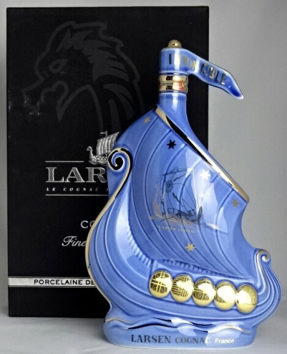楽天市場】ラーセン スカイブルー シップ 700ml 40度 箱付き LARSEN 