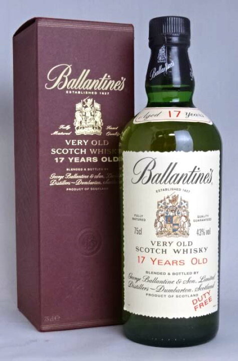 楽天市場】バランタイン 17年 ベリーオールド 750ml 43度 箱付 