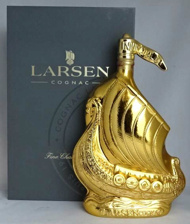 楽天市場】ラーセン ゴールデン スカルプチャー (ゴールド) 700ml 40度 