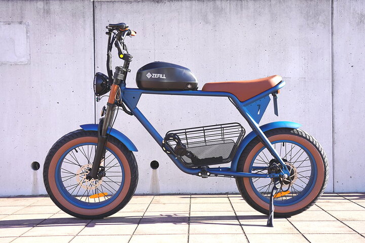楽天市場】【特定小型原動機付自転車】TK-1 マットブルー ZEFILL 特定 