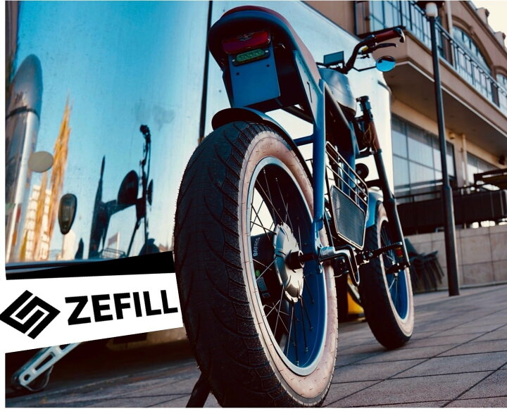 楽天市場】【特定小型原動機付自転車】TK-1 マットブルー ZEFILL 特定 