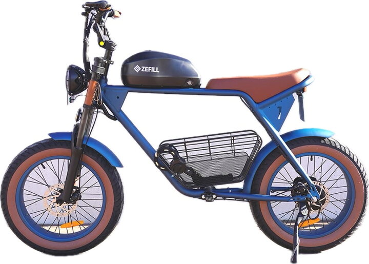楽天市場】【特定小型原動機付自転車】TK-1 マットブルー ZEFILL 特定 