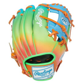 【日本未発売】USA【Rawlings(ローリングス)】硬式用グローブ Funburst Series Heart of the Hide PROR204-2CBO 11.5 inch■HOH 内野手用グラブ 200型