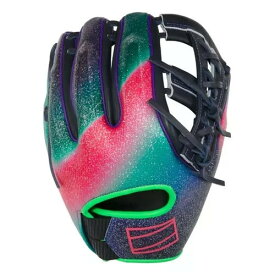 【日本未発売】USA【Rawlings(ローリングス)】硬式用グローブ Rev1X Black Blue Green Pink 11.75 inch REV205-32NPU■内野手用グラブ 200 Pattern
