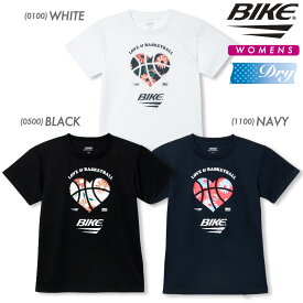 BIKE バイク バスケットボール バスケ W’SプラクティスTシャツ ウィメンズ レディース 吸水速乾 BK6218