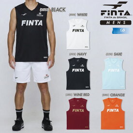 FINTA フィンタ サッカー フットサル ドライ ノースリーブインナーシャツ メンズ ユニセックス 吸水速乾 FTE0019