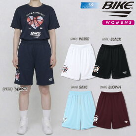 BIKE バイク バスケ バスケットボール レディス ウィメンズ LOVE＆B－BALLレディスプラクティスパンツ ハーフパンツ 吸水速乾 BKE0005